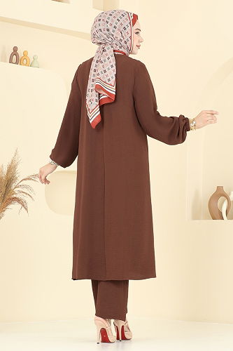 moda selvim Combined 6012UZ662 Brown - Thumbnail