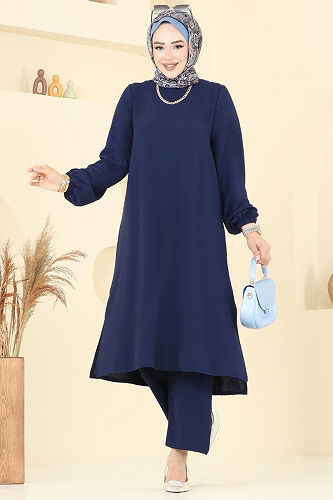 moda selvim Combined 6012UZ662 Navy Blue - Thumbnail