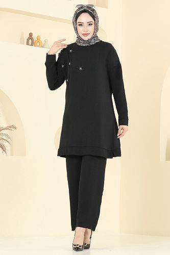 moda selvim Combined 6013UZ662 Black - Thumbnail