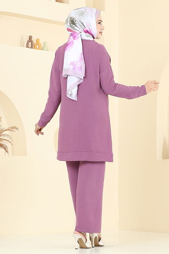 moda selvim Combined 6013UZ662 Dark Lilac - Thumbnail