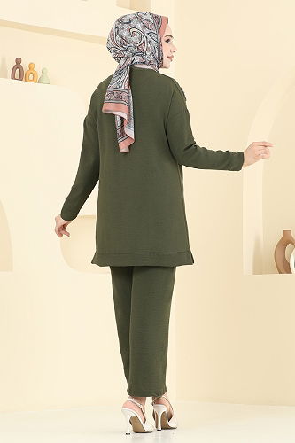 moda selvim Combined 6013UZ662 Khaki - Thumbnail