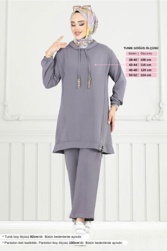 MRV U.Z. - طقم رمادي غامق 6014UZ1029-M