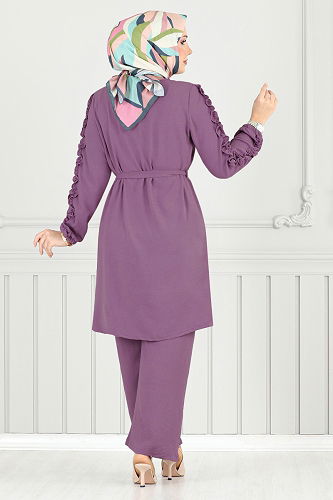 moda selvim Combined 6015UZ1029-M Lilac - Thumbnail
