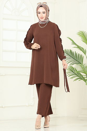 moda selvim Combined 6015UZ662 Brown - Thumbnail