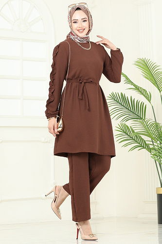 moda selvim Combined 6015UZ662 Brown - Thumbnail