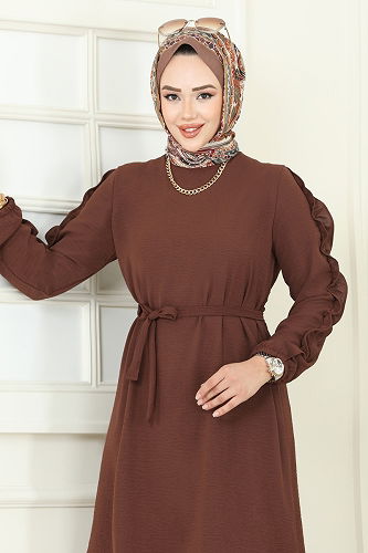 moda selvim Combined 6015UZ662 Brown - Thumbnail