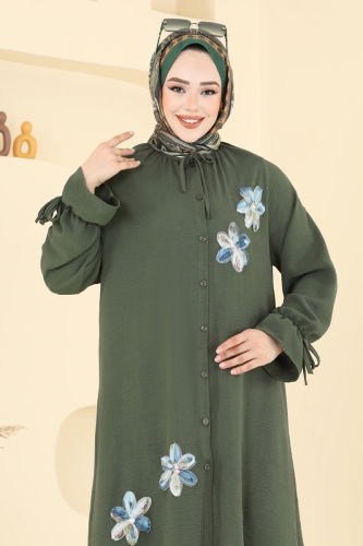moda selvim Combined 6018UZ662 Khaki - Thumbnail