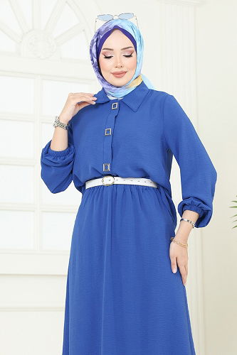 moda selvim Combined 6022UZ662 Indigo - Thumbnail