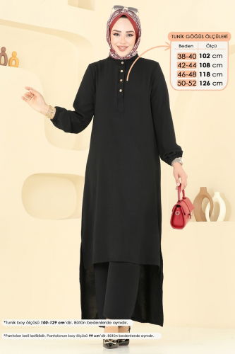 moda selvim Combined 6023UZ662 Black - Thumbnail