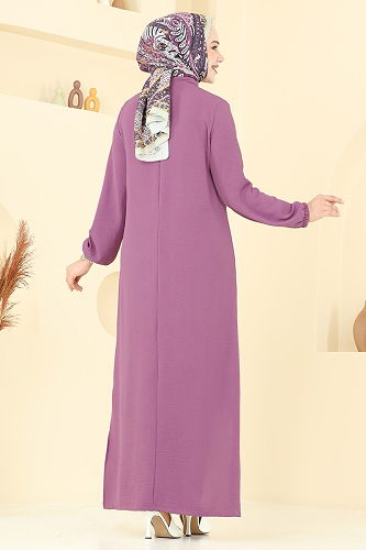 moda selvim طقم وردي غامق 6023UZ662 - Thumbnail