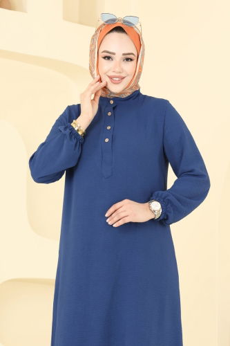 moda selvim طقم كحلي 6023UZ662 - Thumbnail