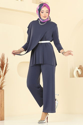 moda selvim Combined 6026UZ662 Anthracite - Thumbnail