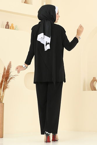 moda selvim Combined 6026UZ662 Black - Thumbnail