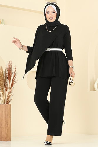 moda selvim Combined 6026UZ662 Black - Thumbnail