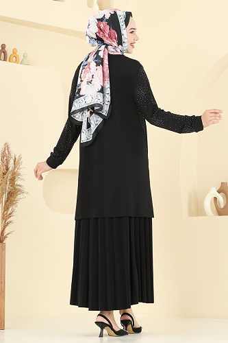 moda selvim Combined 6027UZ662 Black - Thumbnail