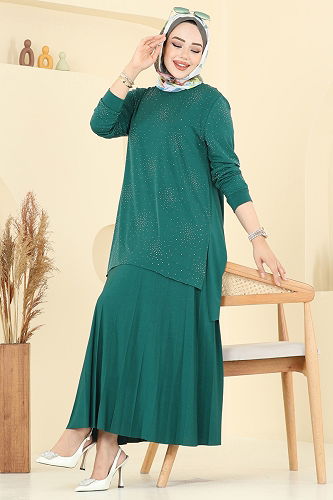 moda selvim Combined 6027UZ662 Emerald - Thumbnail