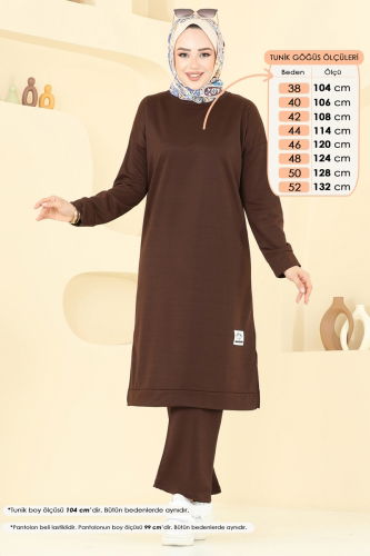moda selvim Combined 6032UZ662 Brown - Thumbnail