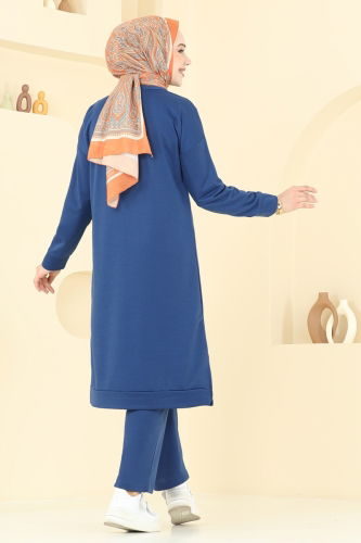 moda selvim طقم ازرق 6032UZ662 - Thumbnail
