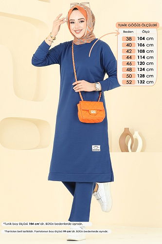 moda selvim طقم ازرق 6032UZ662 - Thumbnail