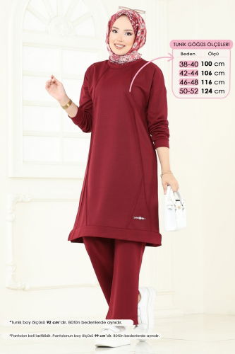 U.Z. - Combined 6033UZ662 Burgundy