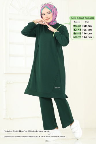 moda selvim Combined 6033UZ662 Emerald - Thumbnail