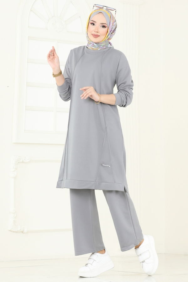 Modaselvim Grand Final Discount Combined 6033UZ662 Gray