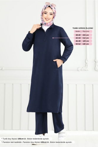 MRV U.Z. - Combined 6036UZ1029-M Navy Blue