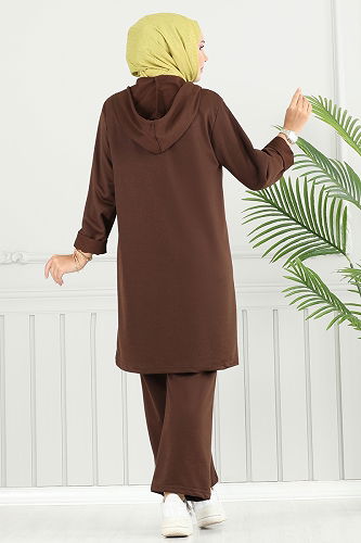 moda selvim Combined 6037UZ662 Brown - Thumbnail