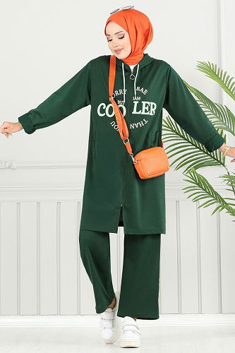 moda selvim Combined 6037UZ662 Emerald - Thumbnail