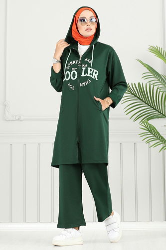 moda selvim Combined 6037UZ662 Emerald - Thumbnail