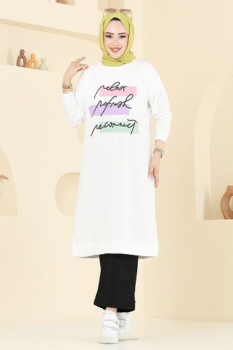 moda selvim طقم سكري واسود 6038UZ662 - Thumbnail