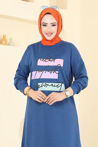 moda selvim طقم ازرق 6038UZ662 - Thumbnail