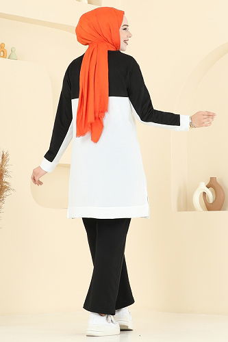 moda selvim Combined 6039UZ662 Black - Thumbnail