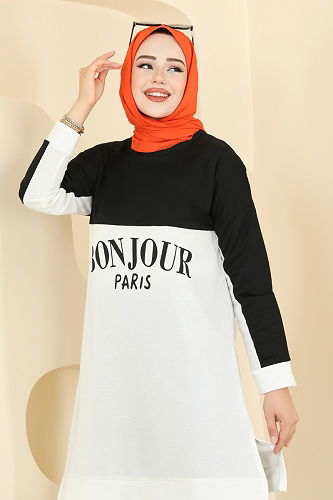 moda selvim طقم أسود 6039UZ662 - Thumbnail