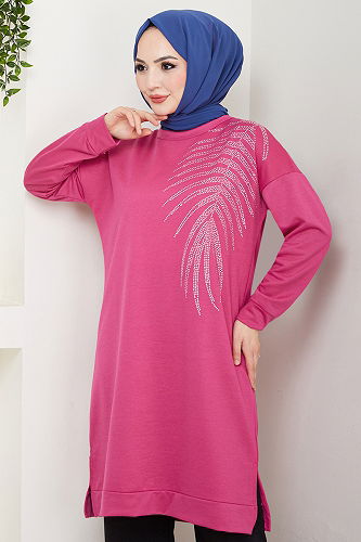 moda selvim طقم فوشي واسود 6040UZ1029-M - Thumbnail