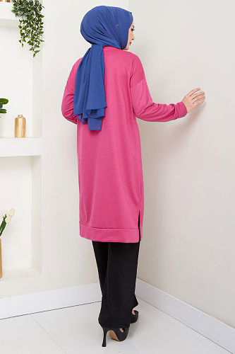 moda selvim طقم فوشي واسود 6040UZ1029-M - Thumbnail