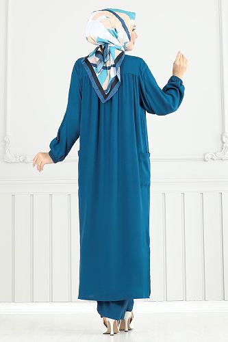 moda selvim Combined 6061UZ1029-M Petroleum - Thumbnail