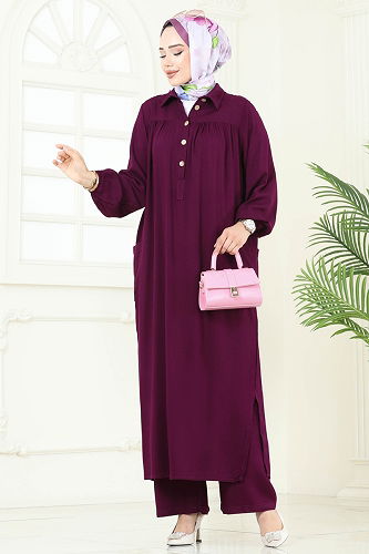 moda selvim طقم توتي 6061UZ662 - Thumbnail