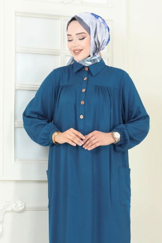 moda selvim طقم بترولي 6061UZ662 - Thumbnail