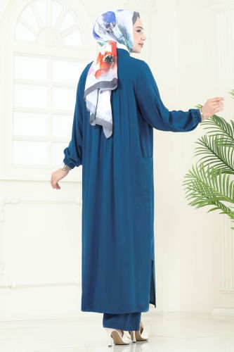moda selvim طقم بترولي 6061UZ662 - Thumbnail