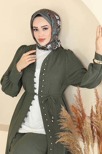 moda selvim Combined 6081UZ662 Khaki - Thumbnail