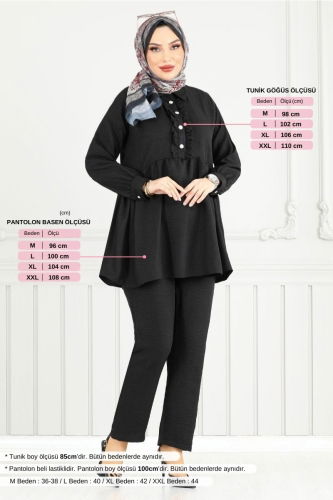 MRV T.G.E. - طقم أسود 6093TGE913-M