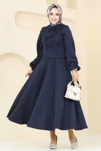 moda selvim Combined 6149BSK463 Navy Blue - Thumbnail