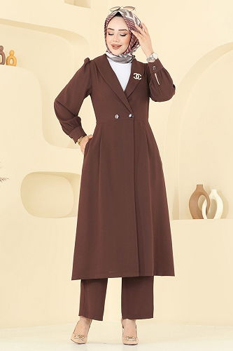 moda selvim Combined 6223BSK463 Light Brown - Thumbnail