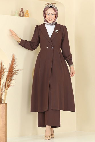 moda selvim Combined 6223BSK463 Light Brown - Thumbnail