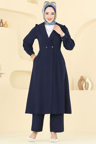 moda selvim Combined 6223BSK463 Navy Blue - Thumbnail