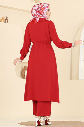 moda selvim Combined 6223BSK463 Red - Thumbnail