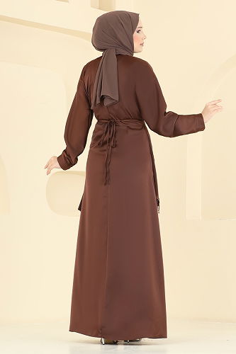 moda selvim Combined 6274BSK463 Brown - Thumbnail