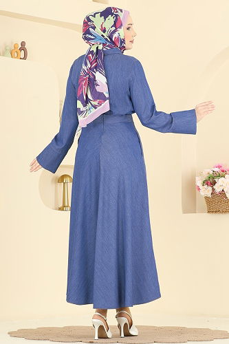 moda selvim طقم جينز 6287BSK463 - Thumbnail