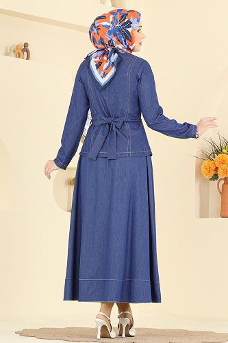 moda selvim Combined 6288BSK463 Light Denim - Thumbnail